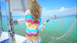 Amirah Adara and Angel Emily toying their butthole outdoors