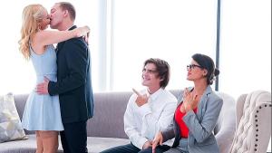 Horny Milfs Letting Each Other’s Stepsons to Fuck Them – Swapmilf