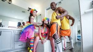Teens Preparing For Pride day Freeuse With BBC – Fuckanytime