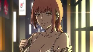 4K Makima Creampied by a horny young student | Parody