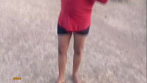 Indian married couple are caught having sex outdoors in a jungle