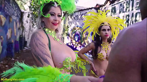 real bang van samba dancer carnaval anal orgy