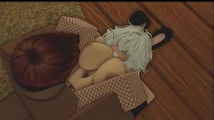 Fucking a hot sexy snowbunny in fishnets