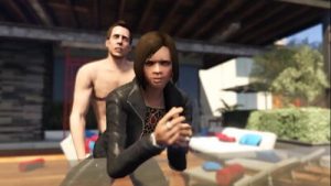 GTA 5 – Tennis Coach fucks Natalia Zverovna while waiting for Michael & Franklin