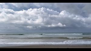 How nice – chubby Mexican girl strips naked on the beach