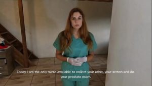 Nurse Julia Does the Amazing Cleaning Swallowing Pee, Rimming and Cum Swallow