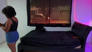 Old stepmom gets her pussy creamy while masturbating. Busty mature slut masturbates after talking on her cell phone