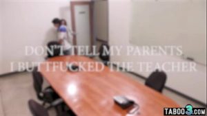 Petite latina MILF teacher Liv Revamped fucked in the ass by her student