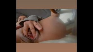 Playin with my pussy in the car