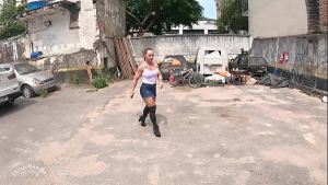 Strong revving, spinning tires and cranking