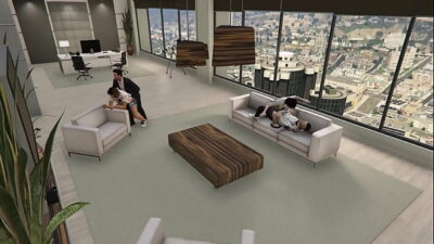 GTA 5 – Online Babe & CEO Assistant Babe get Fucked in CEO Office
