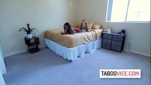 Busty black stepdaughter seduce and fuck with her stepdaddy – Lily Starfire