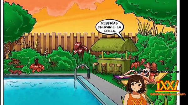 Comic La esposa y el jardinero negro