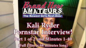 Inked Brunette Kali Ryder Masturbates And Stuffs Her Twat With A Big Dildo!
