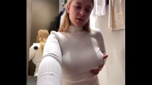 Public fucking in the fitting room