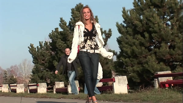 Sexy Blonde Gets DP’d By two Hung Studs in Threesome Fun