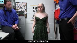 Two Officers Get Satisfied by Haley Spades’s Hardcore Blowjob – Fuckthief