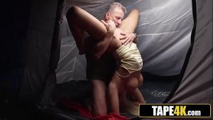 Blonde Babe Swaps Snoring Boyfriend for His Older Daddy’s Wild Ride