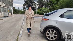 FRUSTRATED WOMAN CAR PROBLEMS DAL PUMP FETISH