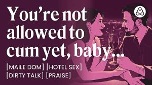 ASMR Audio Porn: Male Dom Edges Her with a Remote Toy in Public and They Have Hotel Sex Afterwards – Erotic Audio for Women