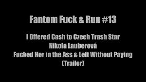 FANTOM ep. #13 – NIKOLA LAUBEROVÁ Full Anal with Czech Trash Star: Doggy & Upside Down