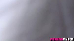 Stepson wakes up stepmom for a fuck