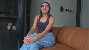 Cute 18yo Ebony Latina Pussy Banged Raw In Fake Modeling Audition