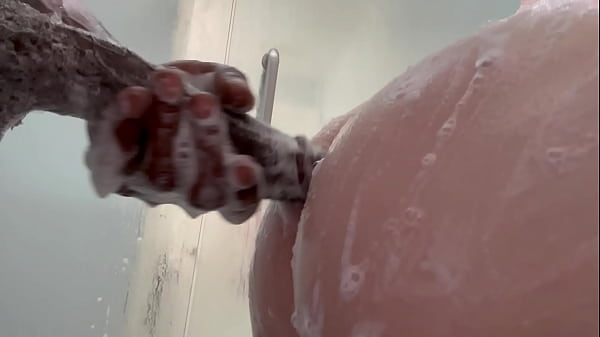 Mom left the house, and she couldn’t wait – stepdaughter’s fantasy became real when stepdad’s massive 12-inch BBC slid into her tight hole, giving her hard anal she secretly craved, moaning under the hot shower water.