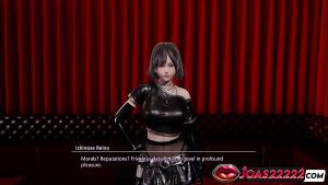 Ichinose Reina in Black Latex – Rule34 Featuring Sensational Sitting Big Tits Play, Double Vibrators Insertion, and Thrilling Desk Cunnilingus Ending with Squirt!