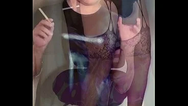 hot sissy slut shemale pounds her ass pipe balls deep POV