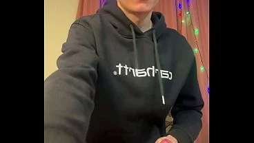 Bursting Through The Door To Release This Huge Load