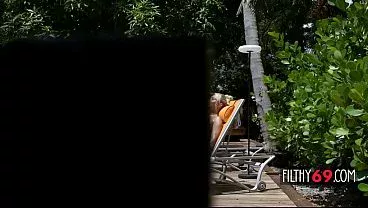 Fucking my stepmom in the backyard – Laura Bentley