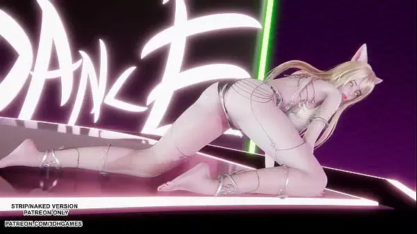 [MMD] Ahri Hot Erotic Dance League of Legends Hentai Uncensored 4K 60FPS