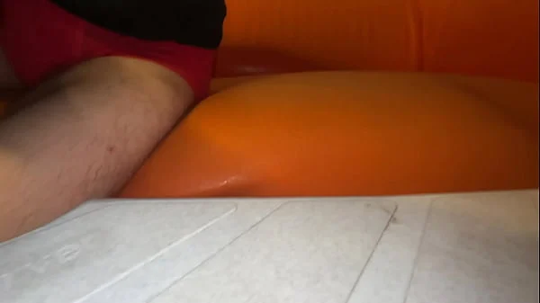 Completely Drained And Smiling In The Sticky Mess