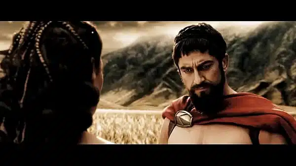 Gerard Butler Sex Scene from 300