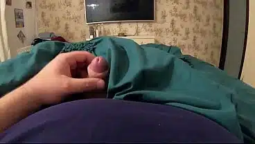 He Came 3 Times on My New Shiny Black Downjacket