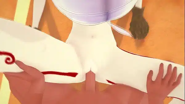 Shiro from DW – 3D Hentai – Handjob and sex