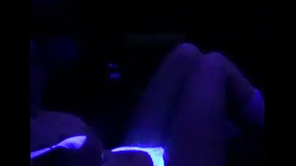 Teen Slut Has Sex Under Black Light