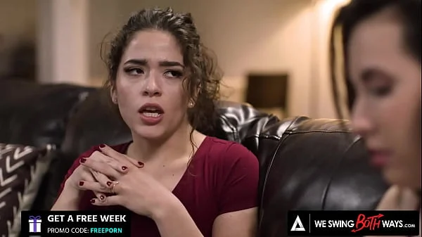 WE SWING BOTH WAYS – Two Naughty Wives Have A Bisexual Orgy With Their Husbands To Save A Divorce