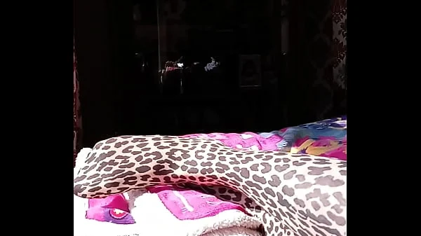 Leopard tights tease