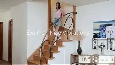 MY18TEENS – Petite brunette girl fucks her pussy with dildo