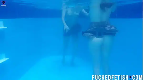 Yessica Bunny   Helen star horny sexy duo pool