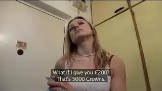 Publicagent Natasha Single White Female Blowjob