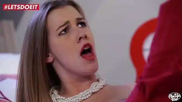 VIP SEX VAULT – Hot Blondie Fucks and Sucks her Bosses Dick