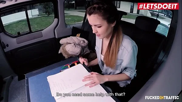 VIP SEX VAULT – Skinny Czech Fucked Hard In The Uber – LETSDOEIT.COM