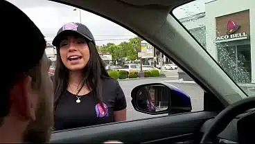 I Pick Up Slutty Taco Bell Worker & Fuck Her in My Car! Melztube, Steve Rickz